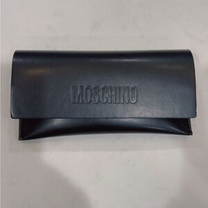 Moschino Leather Sunglass Case